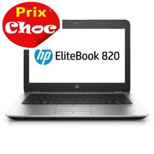 HP Elite Book 820 G3 - AZERTY / 12,5 pouces - i5 2,4 GHz - 8 Go RAM - 180 Go SSD - Grade B